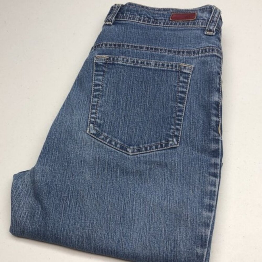 VINTAGE GLORIA VANDERBILT CROP STRAIGHT JEANS 8x26